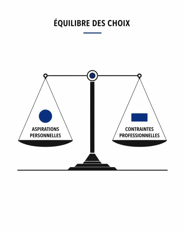 Équilibre entre aspirations et contraintes dans le choix d'un métier manuel
