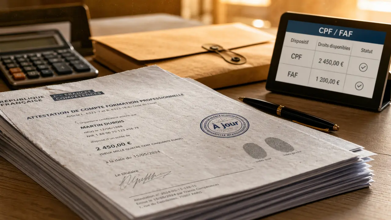 Financement formation indépendant CPF ou FAF pour indépendants