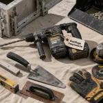 Outillage maçonnerie professionnel : coffrage béton et sécurité