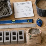 cours maçonnerie coursdubricoleur : outils et bases pour mur ou dalle