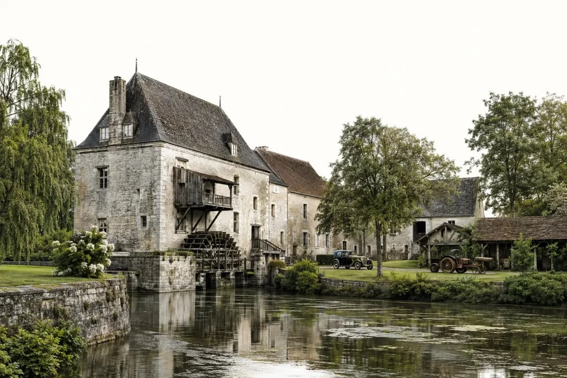 Cité Rétro-Mécanique Parc & Collection Maurice Dufresne au moulin de Marnay à Azay-le-Rideau