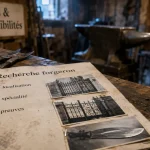 Recherche forgeron : fiche, atelier de forge et preuves visibles