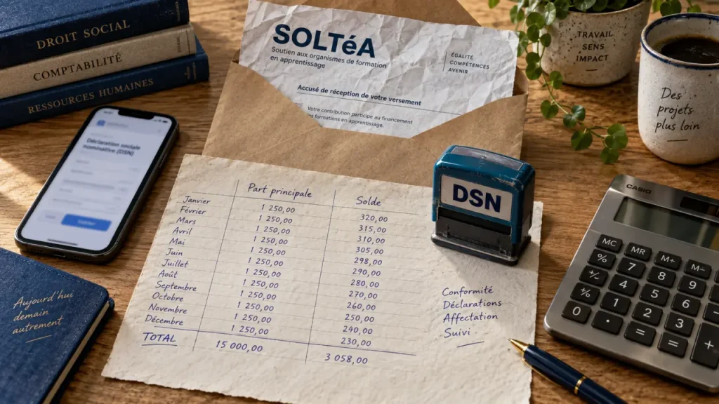 Taxe d apprentissage 0,68 % : DSN et SOLTéA, règles selon l employeur