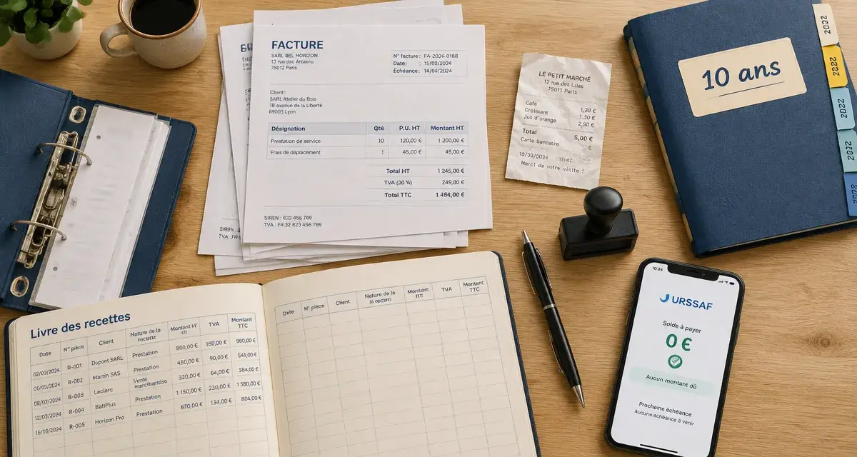 Comptable pour micro entreprise : factures et URSSAF 0 €